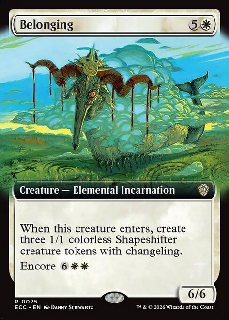 Belonging (Extended Art - 25) (ECC)