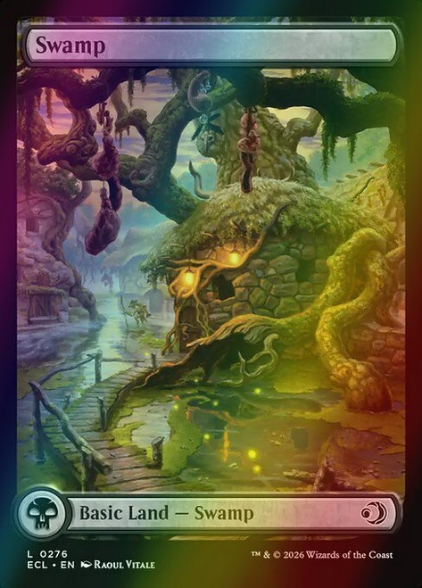 Swamp (276) (foil, ECL)