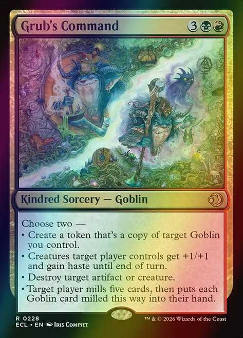 Grub's Command (228) (foil, ECL)