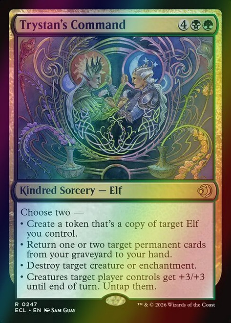 Trystan's Command (247) (foil, ECL)