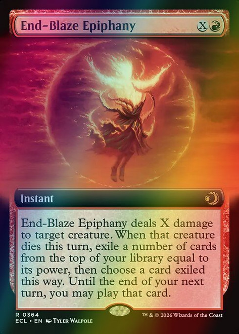 End-Blaze Epiphany (Extended Art - 364) (foil, ECL)