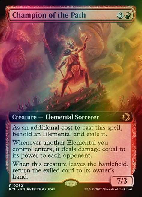 Champion of the Path (Extended Art - 362) (foil, ECL)