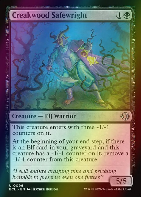 Creakwood Safewright (96) (foil, ECL)