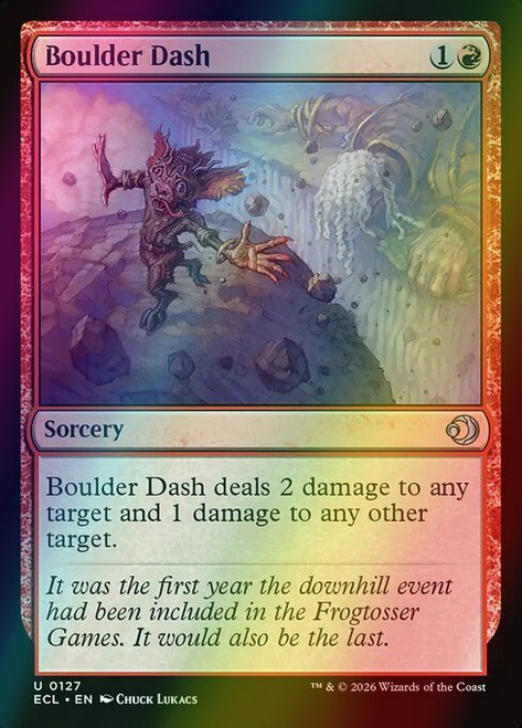 Boulder Dash (127) (foil, ECL)