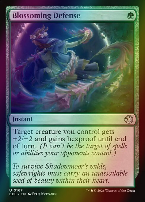 Blossoming Defense (167) (foil, ECL)