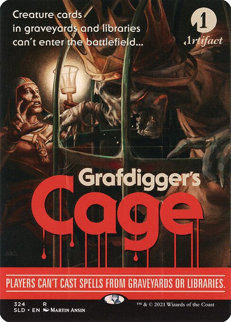 Grafdigger's Cage (Borderless - 324) (SLD)