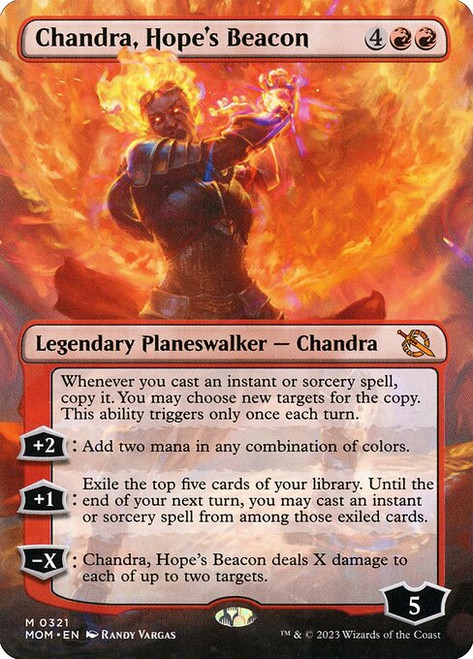 Chandra, Hope's Beacon (Borderless - 321) (MOM)