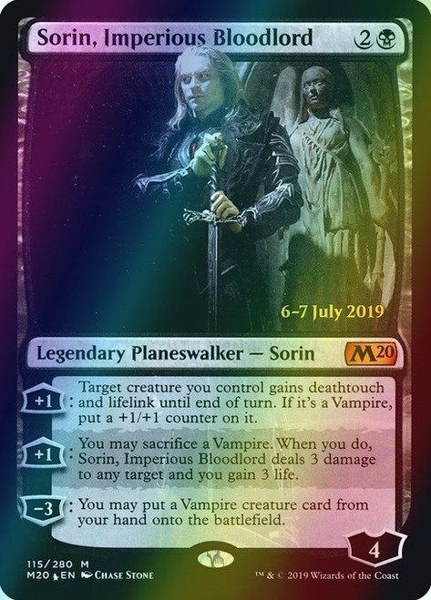 Sorin, Imperious Bloodlord (Alternate Art - 115s) (foil, PM20)