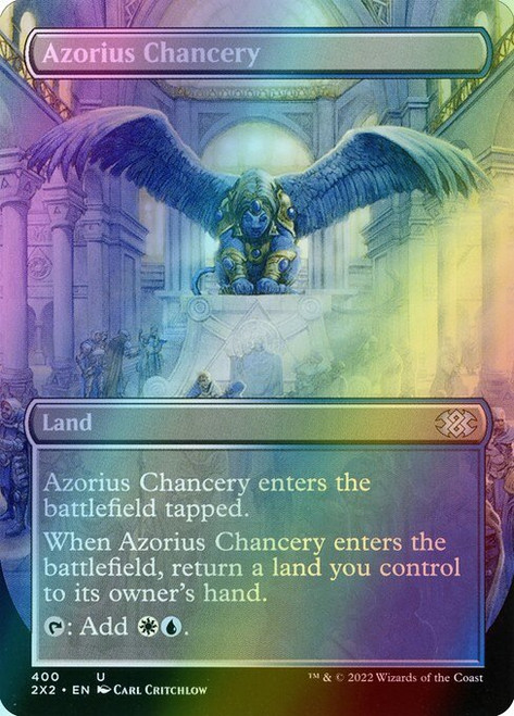 Azorius Chancery (Borderless - 400) (foil, 2X2)