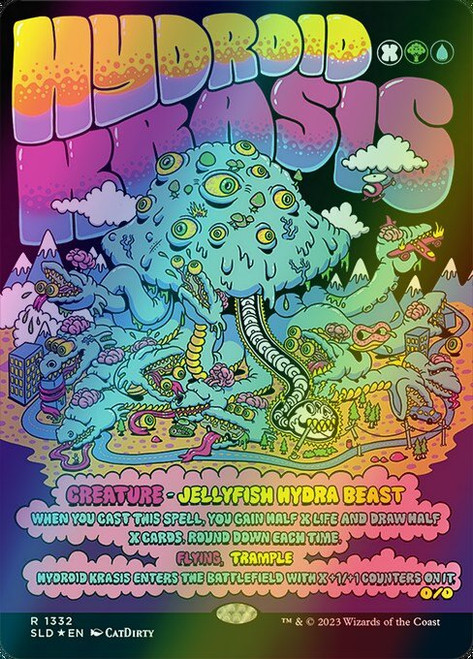 Hydroid Krasis (Borderless - 1332) (foil, SLD)