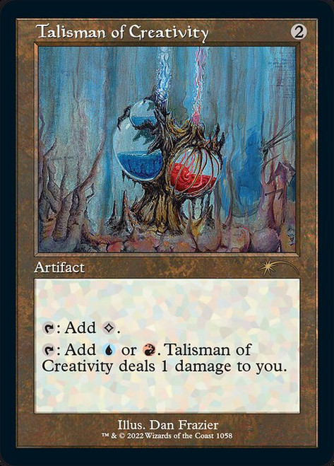 Talisman of Creativity (Retro Frame - 1058) (SLD)