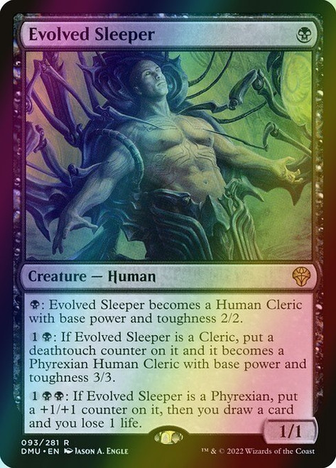 Evolved Sleeper (93) (foil, DMU)
