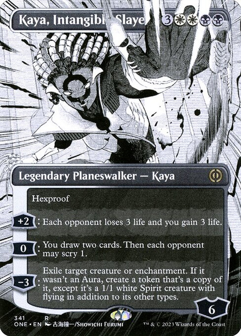 Kaya, Intangible Slayer (Borderless - 341) (ONE)