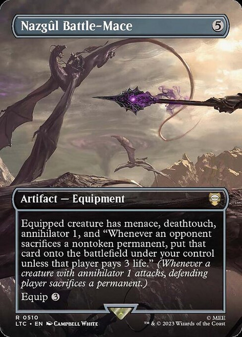 Nazgûl Battle-Mace (Borderless - 510) (LTC)