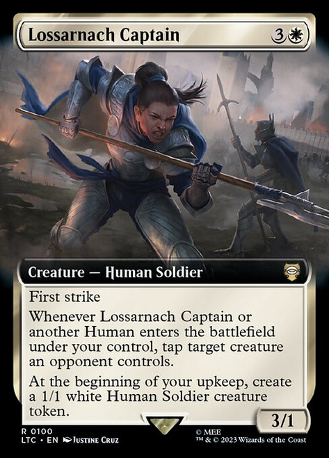 Lossarnach Captain (Extended Art - 100) (LTC)
