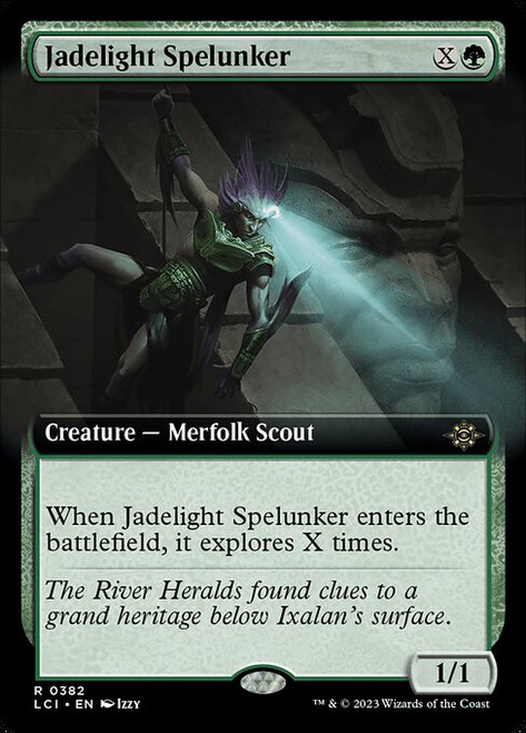 Jadelight Spelunker (Extended Art - 382) (LCI)