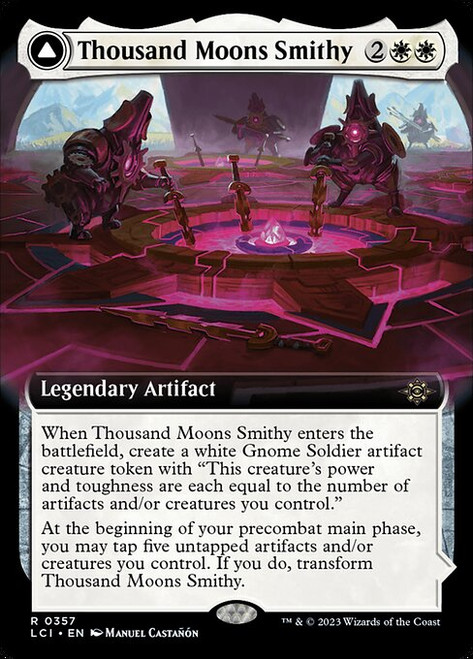 Thousand Moons Smithy // Barracks of the Thousand (Extended Art - 357) (LCI)