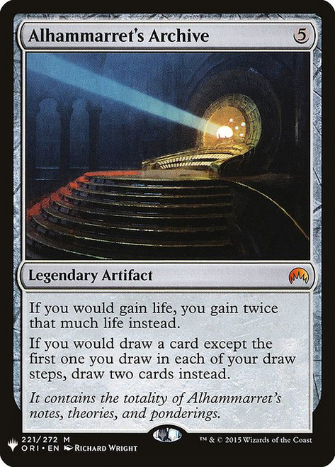 Alhammarret's Archive (ORI-221) (PLST)