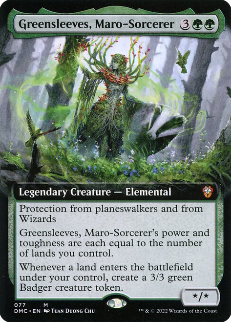 Greensleeves, Maro-Sorcerer (Extended Art - 77) (DMC)