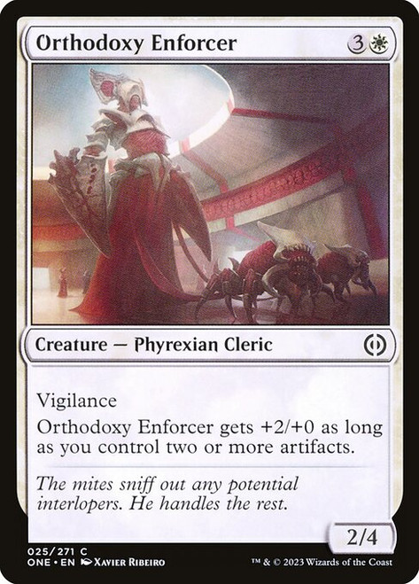 Orthodoxy Enforcer (25) (ONE)