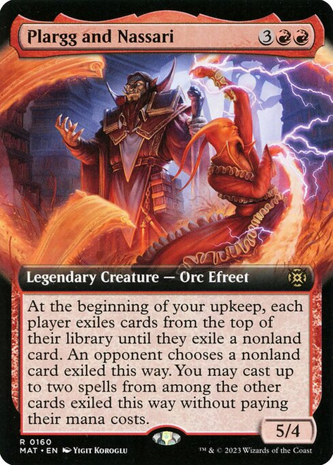 Plargg and Nassari (Extended Art - 160) (MAT)