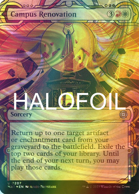 Campus Renovation (Showcase - 207) (halofoil, MAT)