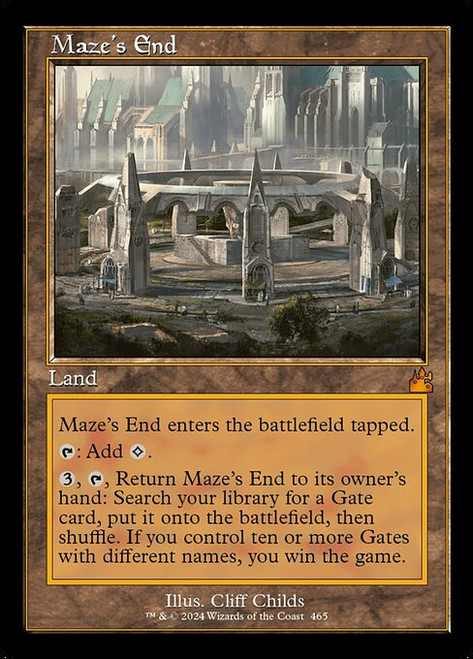 Maze's End (Retro Frame - 465) (RVR)