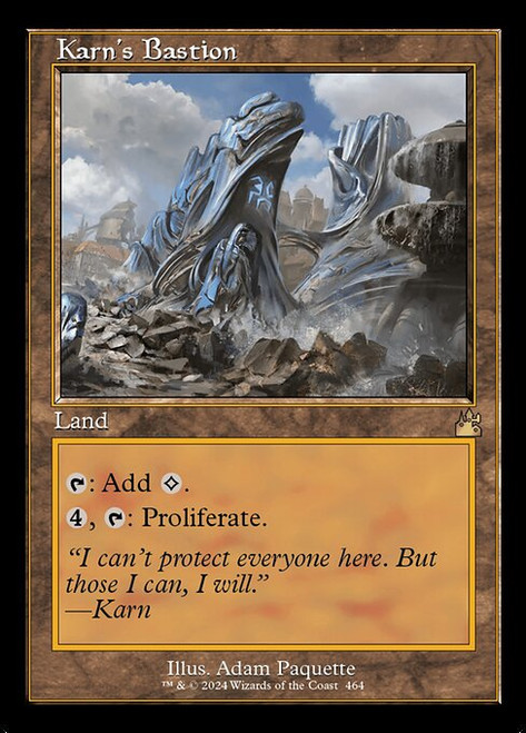 Karn's Bastion (Retro Frame - 464) (RVR)