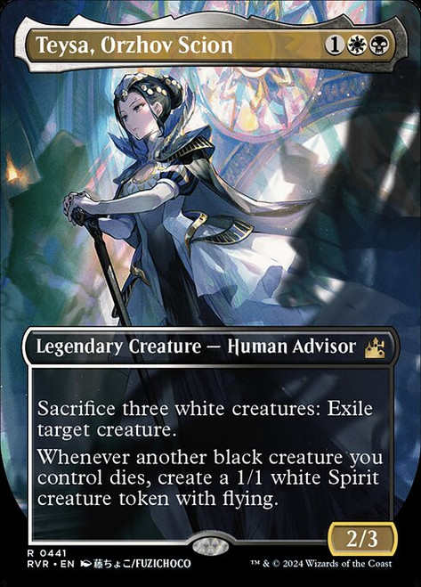 Teysa, Orzhov Scion (Borderless - 441) (RVR)