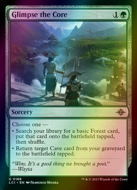 Glimpse the Core (186) (foil, LCI)