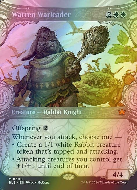 Warren Warleader (Borderless - 300) (foil, BLB)