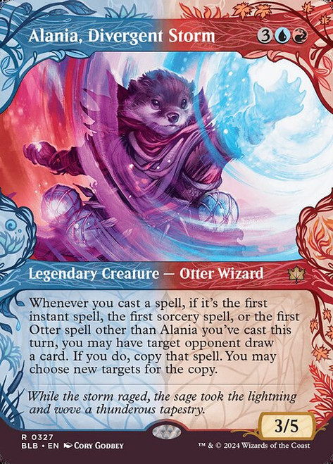 Alania, Divergent Storm (Borderless - 327) (BLB)