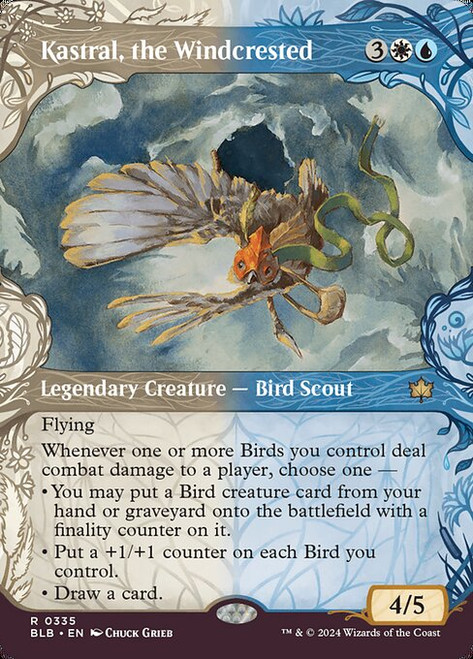 Kastral, the Windcrested (Borderless - 335) (BLB)
