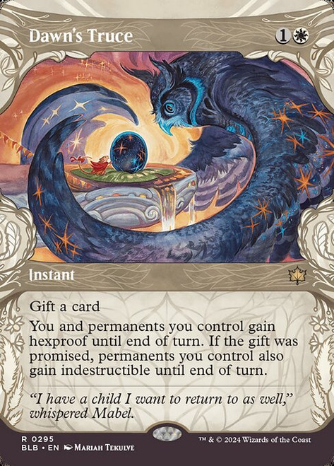Dawn's Truce (Borderless - 295) (BLB)