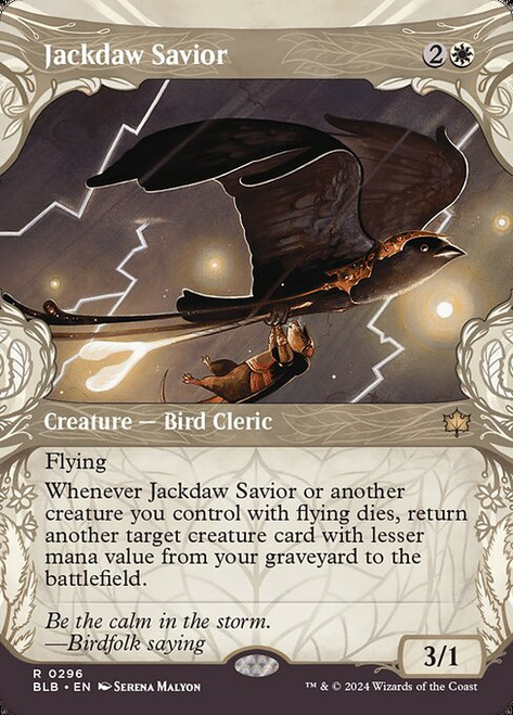 Jackdaw Savior (Borderless - 296) (BLB)