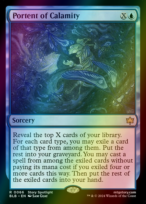 Portent of Calamity (66) (foil, BLB)