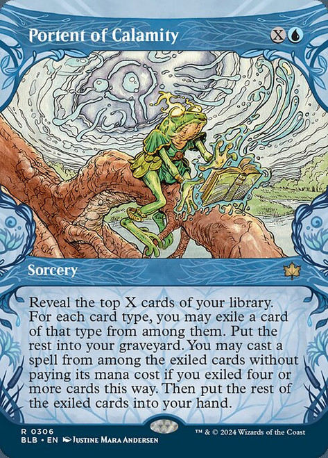 Portent of Calamity (Borderless - 306) (BLB) Portent of Calamity (Borderless - 306) (BLB)