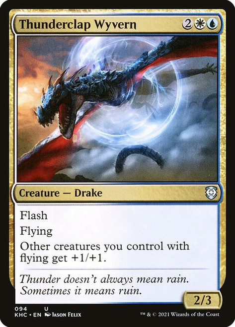 Thunderclap Wyvern (94) (KHC)
