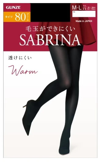 SABRINA Warm Tights Pantyhose 80 denier