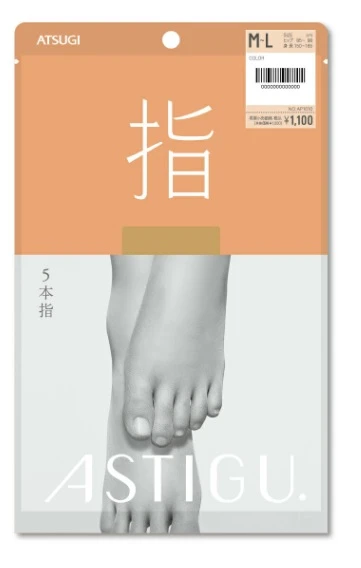 ASTIGU 指 Finger Toe-Separated Stockings Pantyhose