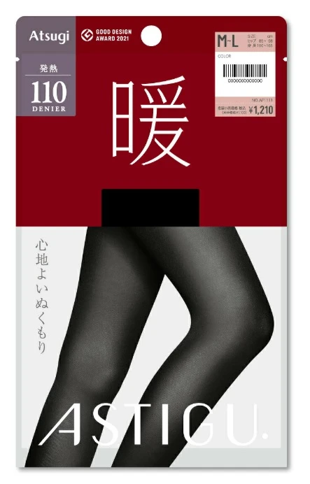 ASTIGU 暖 warm 110 denier Pantyhose tights