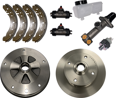 Beetle Wheels & Brakes Das Resto Parts