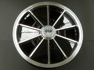 Brm Wheels, 5 X 205, Empi Gloss Black, 17" X 7"