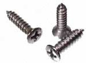 Inside Rear View Mirror Screw Set (3), Beetle 1958-1967