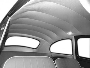 Headliner Kit, Off White Perforated Vinyl, 64 - 67