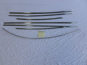 Stainless Steel Body Moulding Kit, Beetle 1963-1966 (Without Bonnet Crest)