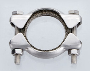 Vintage Speed Stainless Steel Exhaust Clamp Gasket