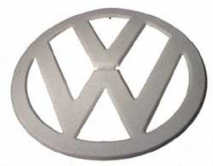 VW Bus Emblem, Raw