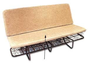 Hair Seat Pad, Rear Seat, Bottom Section