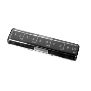 Fuse Box Cover 10 Fuse: Beetle 67-71, Bay 68-71, Ghia 67-71